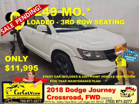 2018 Dodge Journey for sale at The Car Company - 249 monthly payments in Las Vegas NV