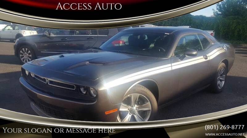 2016 Dodge Challenger for sale at Access Auto in Salt Lake City UT