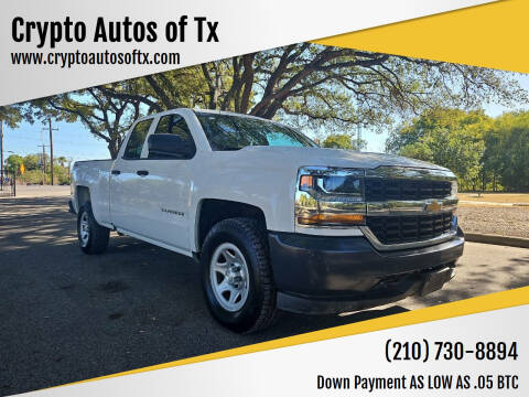 2017 Chevrolet Silverado 1500 for sale at Crypto Autos Of Tx in San Antonio TX