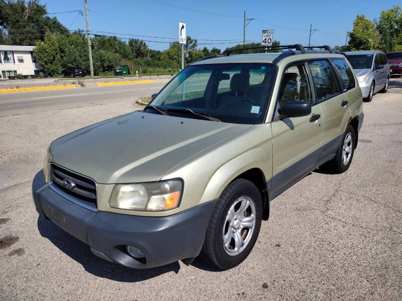 2004 Subaru Forester for sale at GLOBAL AUTOMOTIVE in Grayslake IL