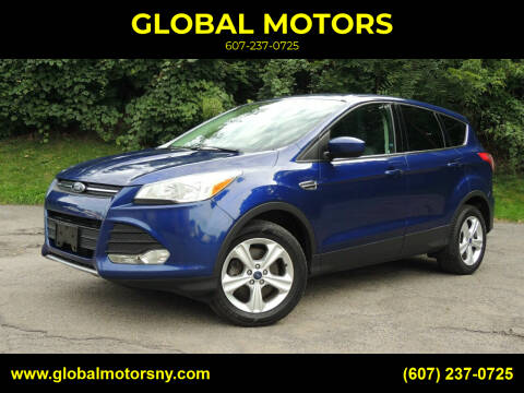 2016 Ford Escape for sale at GLOBAL MOTORS in Binghamton NY