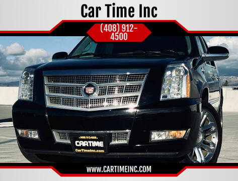 2014 Cadillac Escalade for sale at Car Time Inc in San Jose CA
