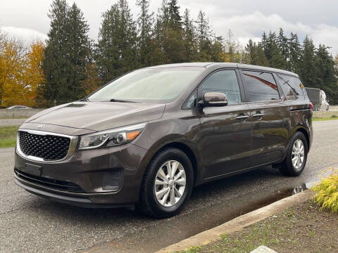 2017 Kia Sedona for sale at A & V AUTO SALES LLC in Marysville WA