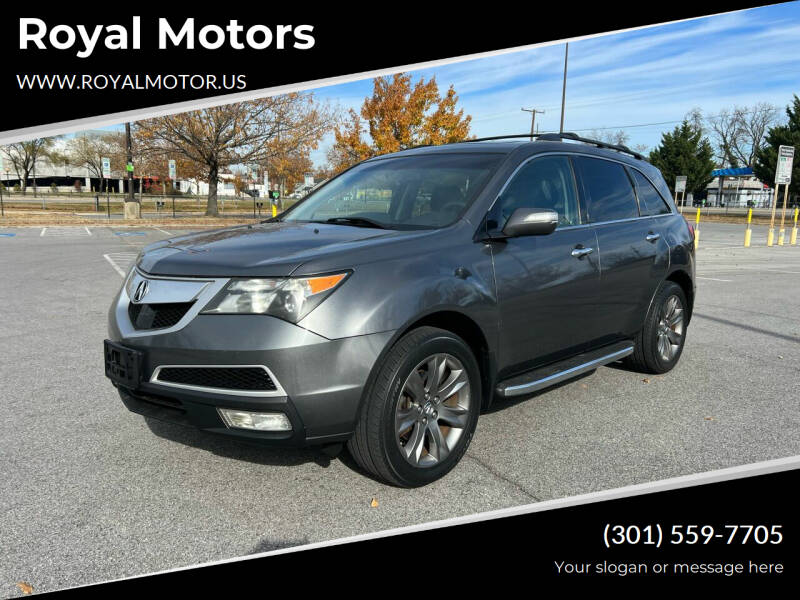2011 Acura MDX for sale at Royal Motors in Hyattsville MD
