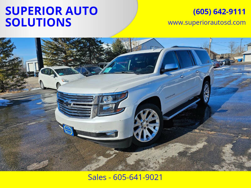 2016 Chevrolet Suburban for sale at SUPERIOR AUTO SOLUTIONS in Spearfish SD
