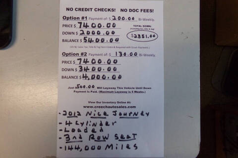 2012 Dodge Journey SE