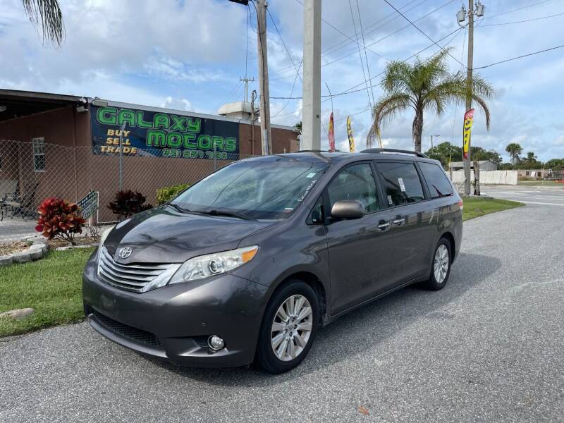 2012 Toyota Sienna for sale at Galaxy Motors Inc in Melbourne FL