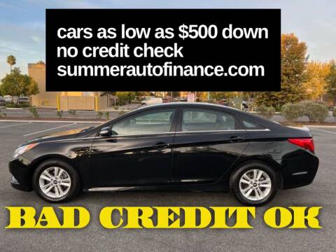 2014 Hyundai Sonata for sale at SUMMER AUTO FINANCE in Costa Mesa CA