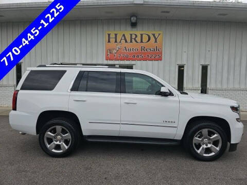 2017 Chevrolet Tahoe for sale at Hardy Auto Resales in Dallas GA