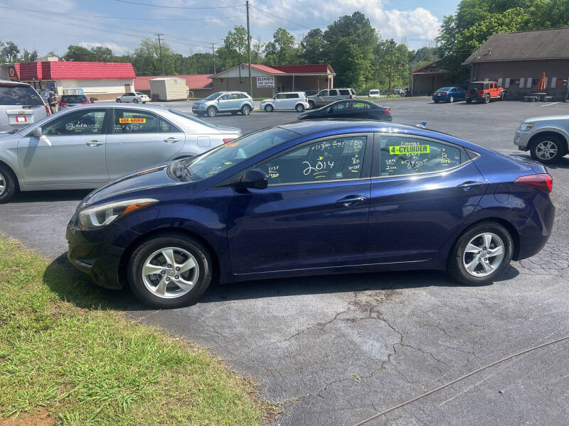 2014 Hyundai Elantra for sale at T Bird Motors in Chatsworth GA