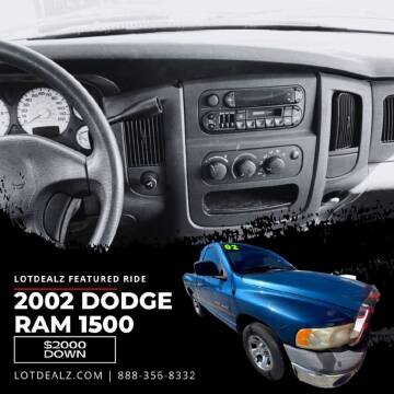 2002 Dodge Ram Pickup 1500 for sale at Lot Dealz in Rockledge FL