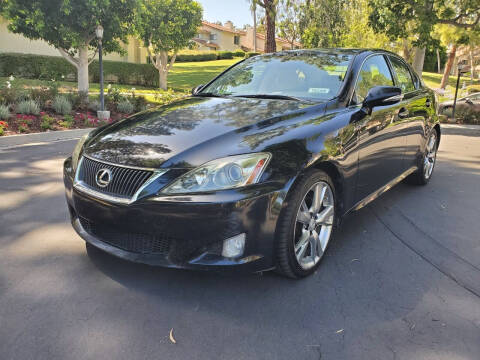 2010 Lexus IS 250 for sale at E MOTORCARS in Fullerton CA