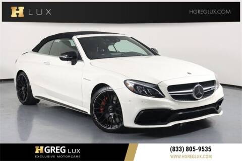 2017 Mercedes-Benz C-Class for sale at HGREG LUX EXCLUSIVE MOTORCARS in Pompano Beach FL