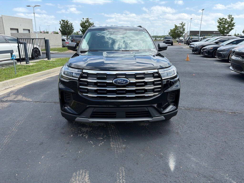 Black 2025 Ford Explorer Active AWD Active 4dr SUV 2