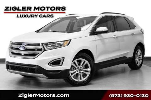 2017 Ford Edge for sale at Zigler Motors in Addison TX