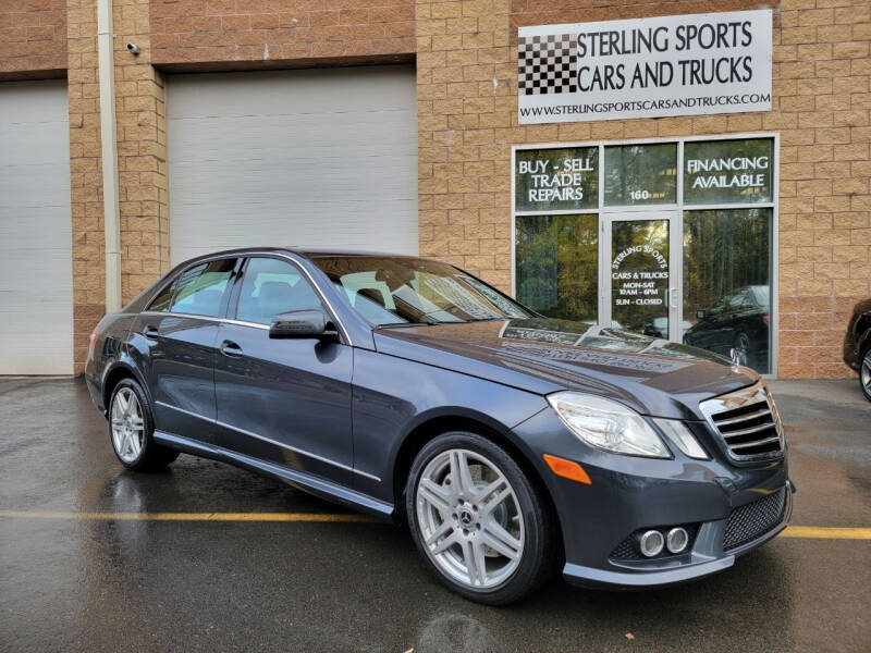 2010 Mercedes-Benz E-Class for sale at STERLING SPORTS CARS AND TRUCKS in Sterling VA