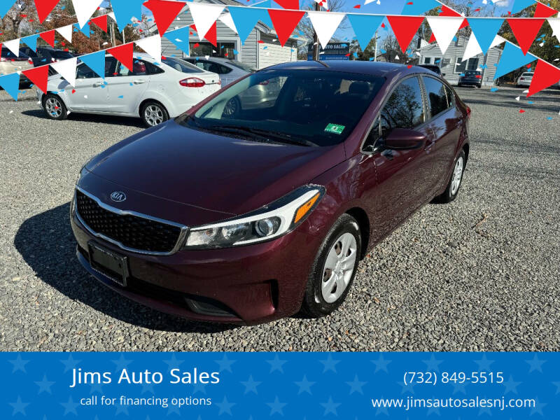 2018 Kia Forte for sale at Jims Auto Sales in Lakehurst NJ