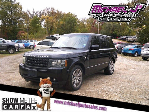 2011 Land Rover Range Rover for sale at MICHAEL J'S AUTO SALES in Cleves OH