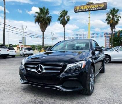 2016 Mercedes-Benz C-Class for sale at A MOTORS SALES AND FINANCE in San Antonio TX