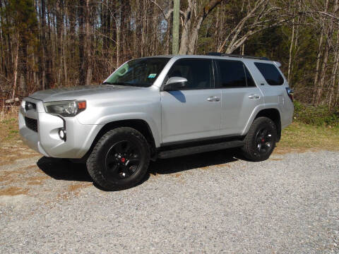 2019 Toyota 4Runner for sale at Williams Auto & Truck Sales in Cherryville NC