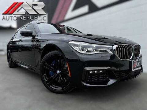 2017 BMW 7 Series for sale at Auto Republic Fullerton in Fullerton CA