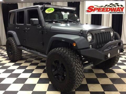 2015 Jeep Wrangler Unlimited for sale at SPEEDWAY AUTO MALL INC in Machesney Park IL