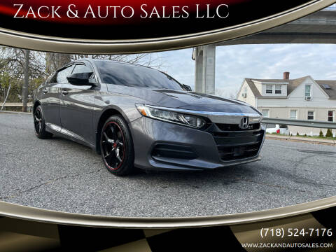 2018 Honda Accord for sale at Zack & Auto Sales LLC in Staten Island NY