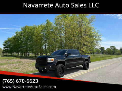 2014 GMC Sierra 1500 for sale at Navarrete Auto Sales LLC in Frankfort IN