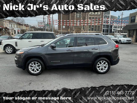 2015 Jeep Cherokee for sale at Nick Jr's Auto Sales in Philadelphia PA