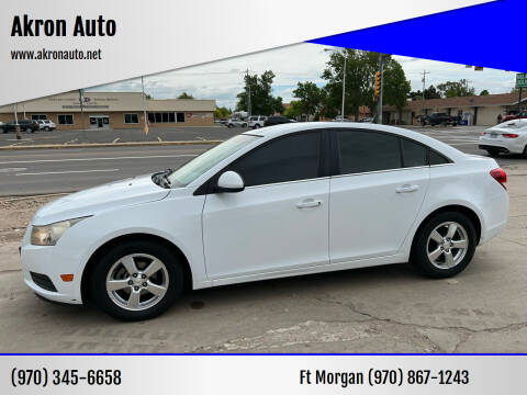 2011 Chevrolet Cruze for sale at Akron Auto - Fort Morgan in Fort Morgan CO
