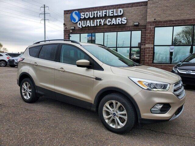 2018 Ford Escape for sale at SOUTHFIELD QUALITY CARS in Detroit MI