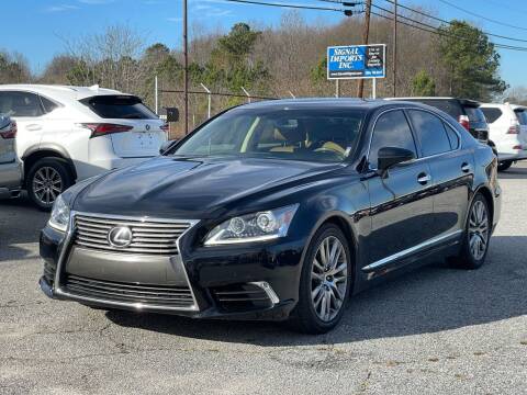 2015 Lexus LS 460 for sale at Signal Imports INC in Spartanburg SC