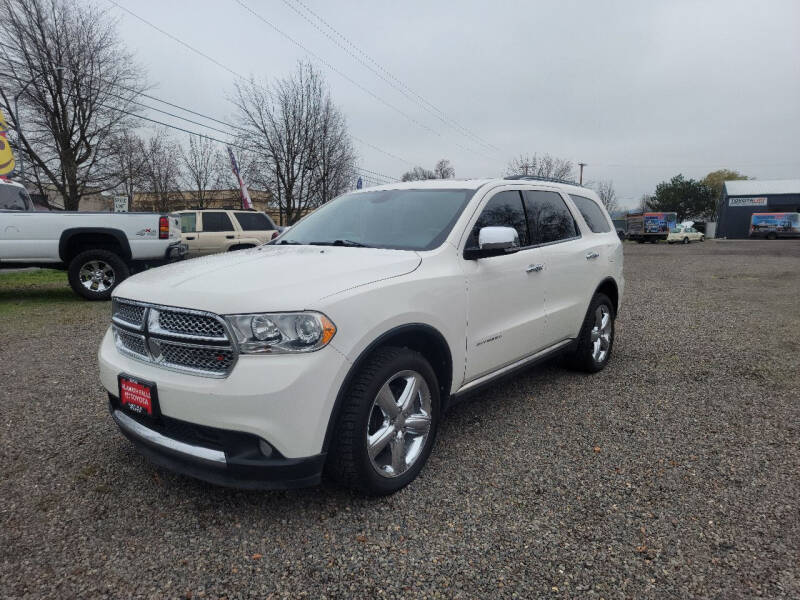 2012 Dodge Durango for sale at Whips Auto Sales in Medford OR