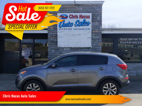 2015 Kia Sportage for sale at Chris Nacos Auto Sales in Derry NH