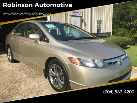 2008 Honda Civic for sale at Robinson Automotive in Albemarle NC
