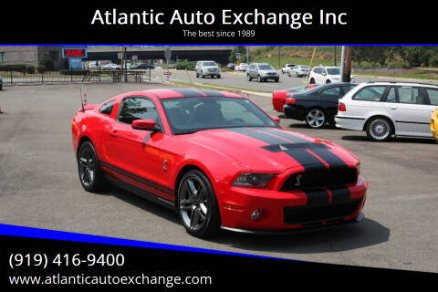 2012 Ford Shelby GT500 for sale at Atlantic Auto Exchange Inc in Durham NC