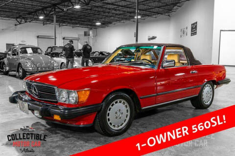 1989 Mercedes-Benz 560-Class for sale at Collectible Motor Car of Atlanta in Marietta GA