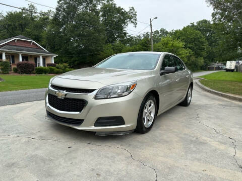 2015 Chevrolet Malibu for sale at Cobb Luxury Cars in Marietta GA