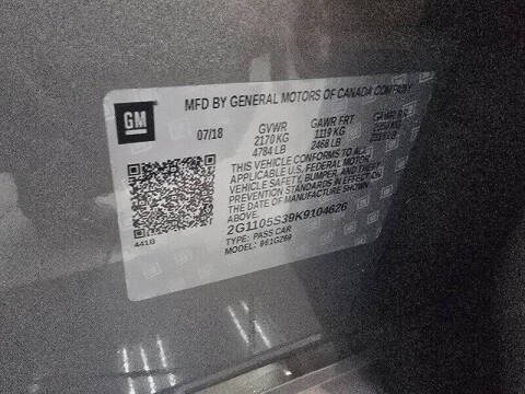 2019 Chevrolet Impala Premier