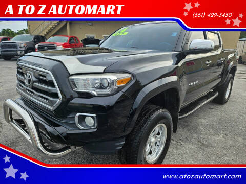 2016 Toyota Tacoma for sale at A TO Z  AUTOMART in West Palm Beach FL