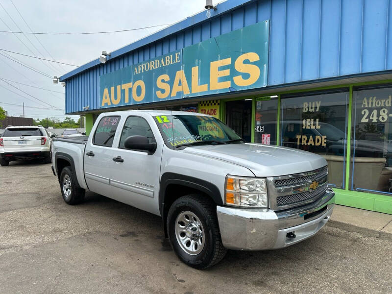 2012 Chevrolet Silverado 1500 for sale at Affordable Auto Sales of Michigan in Pontiac MI