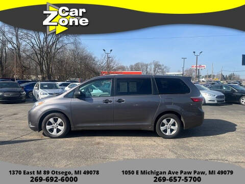 2017 Toyota Sienna for sale at Car Zone in Otsego MI