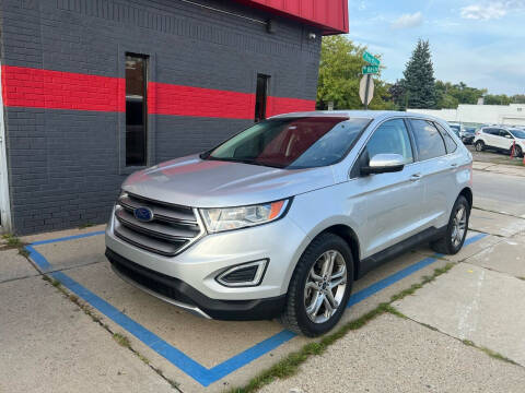 2017 Ford Edge for sale at Suburban Auto Wholesale LLC in Eastpointe MI