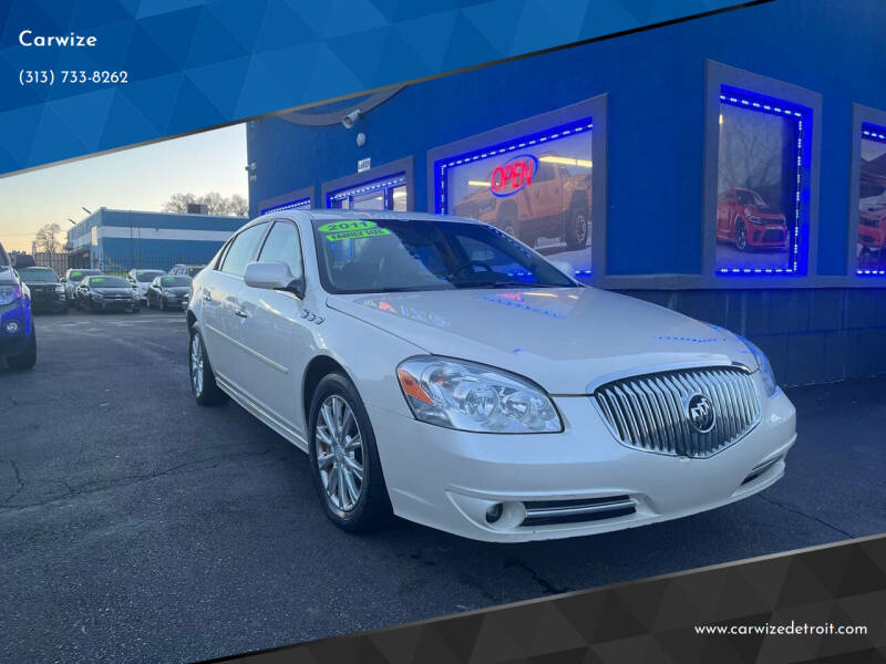 2011 Buick Lucerne for sale at Carwize in Detroit MI