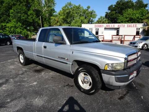 2001 Dodge Ram Pickup 1500 for sale at DONNY MILLS AUTO SALES in Largo FL