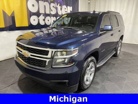 2020 Chevrolet Tahoe for sale at Monster Motors in Michigan Center MI