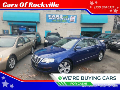 2008 Volkswagen Passat for sale at Cars Of Rockville in Rockville MD