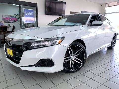 2021 Honda Accord for sale at SAINT CHARLES MOTORCARS in Saint Charles IL