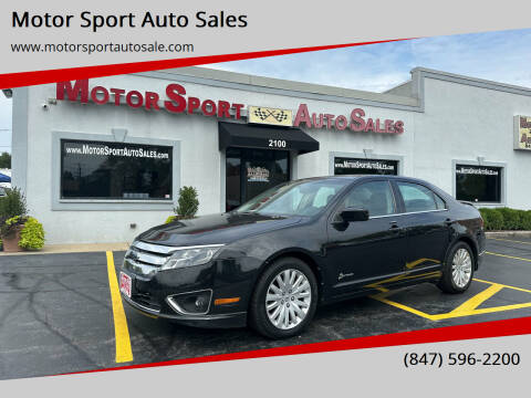 2010 Ford Fusion Hybrid for sale at Motor Sport Auto Sales in Waukegan IL