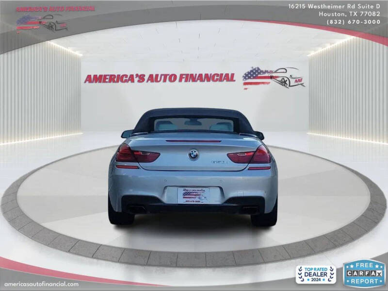 2015 BMW 6 Series 650i